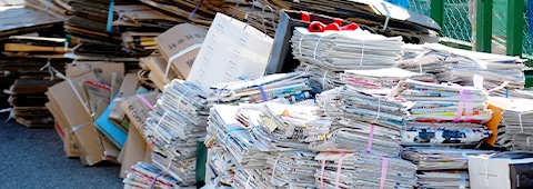 ダンボール・再生紙回収